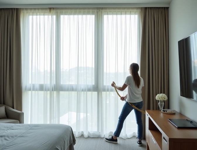 Forestdale Sheer Curtain Cleaning